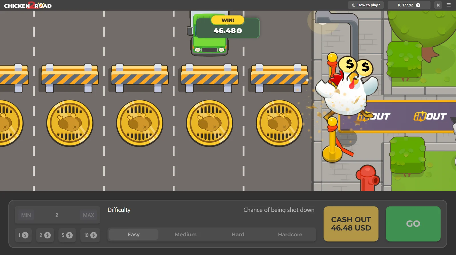 Come accedere alla demo di Chicken Road 2